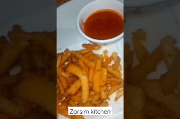 Crispy Masala French Fries | Homemade French Fries Recipe#shorts #streetfood #viral #shortsvideop