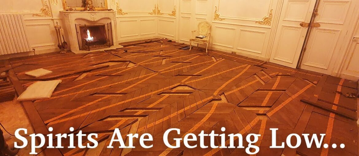 Laying Our Chateau's Original 19th Century Floor! Laying Our Chateau's Original 19th Century Floor!