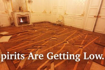 Laying Our Chateau's Original 19th Century Floor!