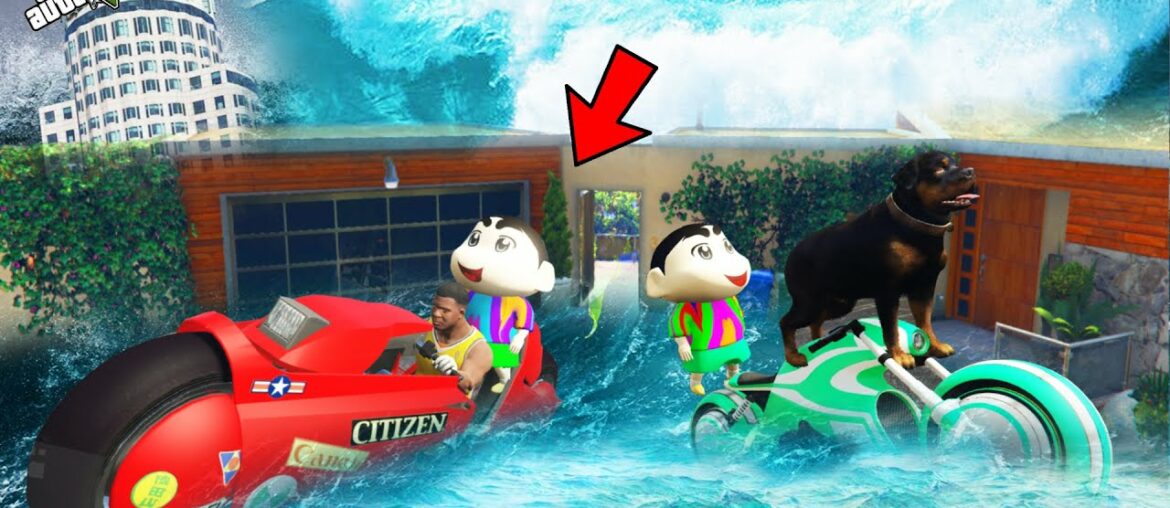 GTA 5 : Franklin Finally Survived & Find Shinchan In Tsunami In GTA 5 ! (GTA 5 Mods) GTA 5 : Franklin Finally Survived & Find Shinchan In Tsunami In GTA 5 ! (GTA 5 Mods)