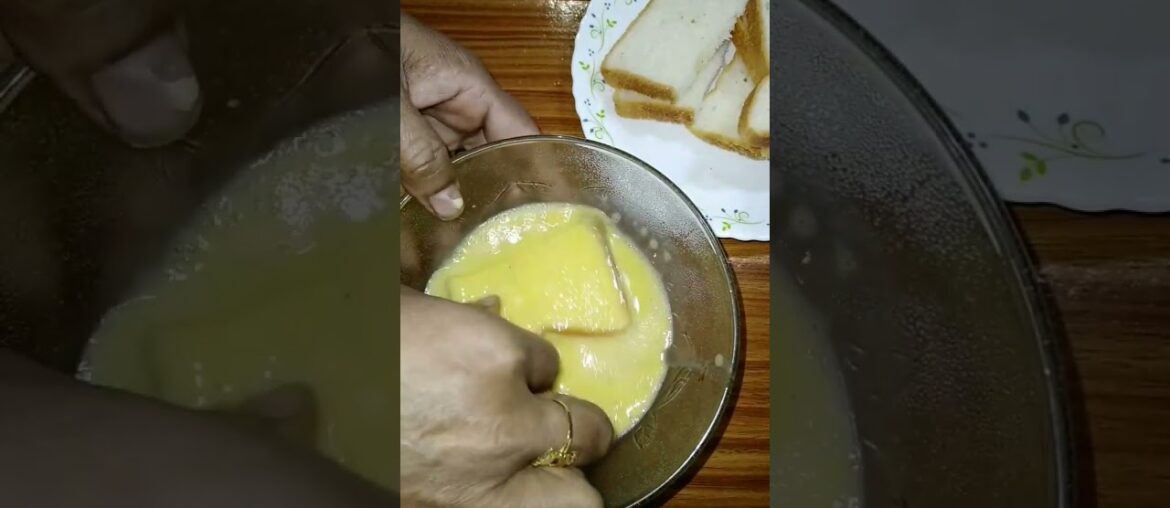 Delicious and easy to make french toast #short #recipe