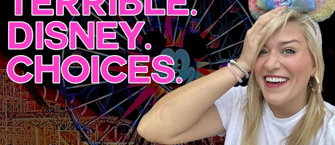 We Picked The BEST & WORST At Disney California Adventure | Disneyland Draft