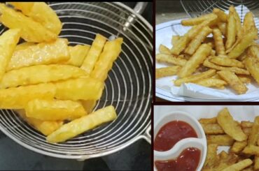 Crispy French Fries Recipe || French Fries Asmr || Potato Chips Evening Snacks @yummytraditional