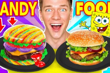 Best of MAKING FOOD Out Of CANDY Challenges!! *Must See* Learn How To Make Shocking DIY Prank Foods