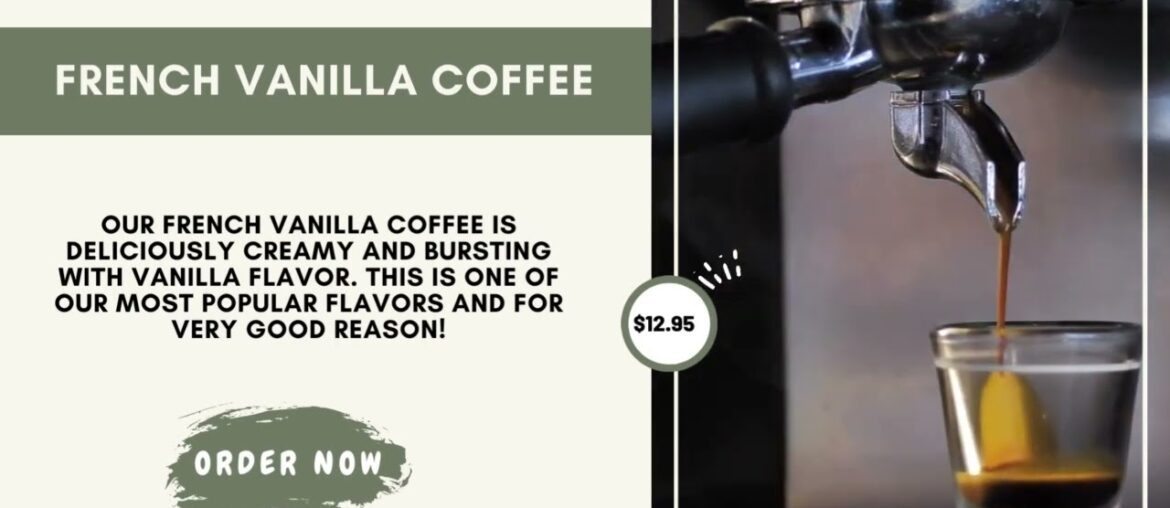 FRENCH VANILLA COFFEE | ASK GRANDPA GOURMET COFFEE