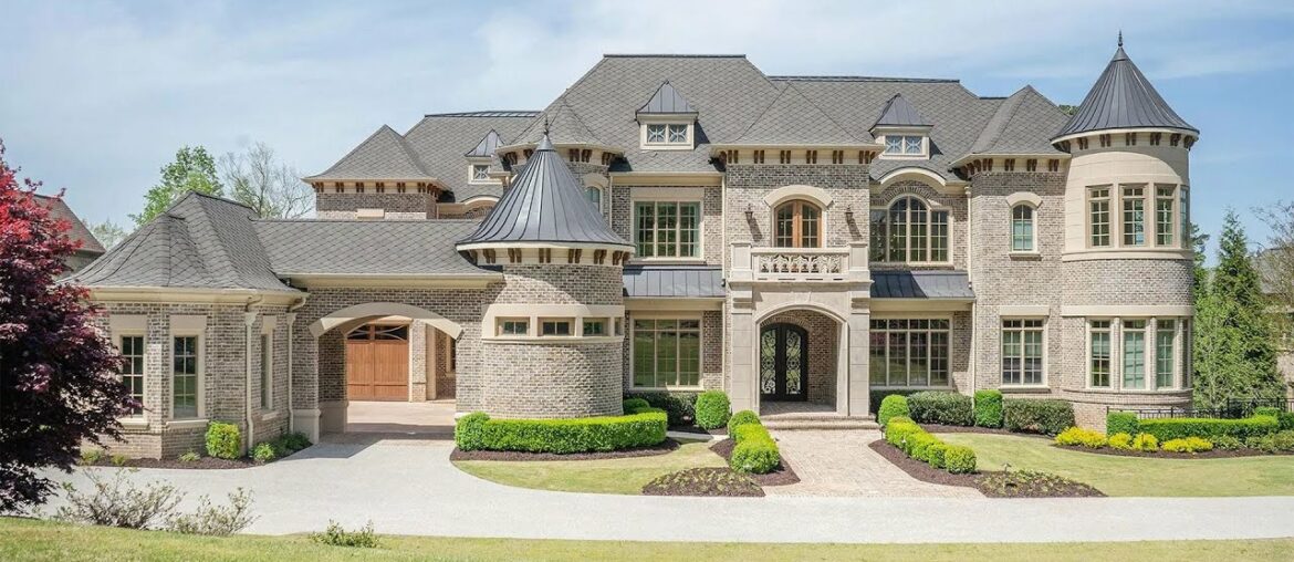 Listing at $7.25M, Magnificent Estate with Breathtaking appointments in every room in Milton, GA