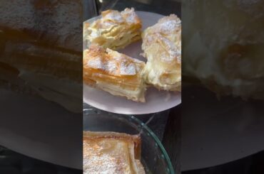 Easy fancy French dessert #millefeuille #easyrecipe #foodie #quickrecipe #francais #paris #recipes