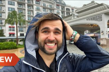 NEW! Walt Disney World Hurricane Vlog | Disney's Riviera Resort & Christmas Party 2022 | Adam Hattan