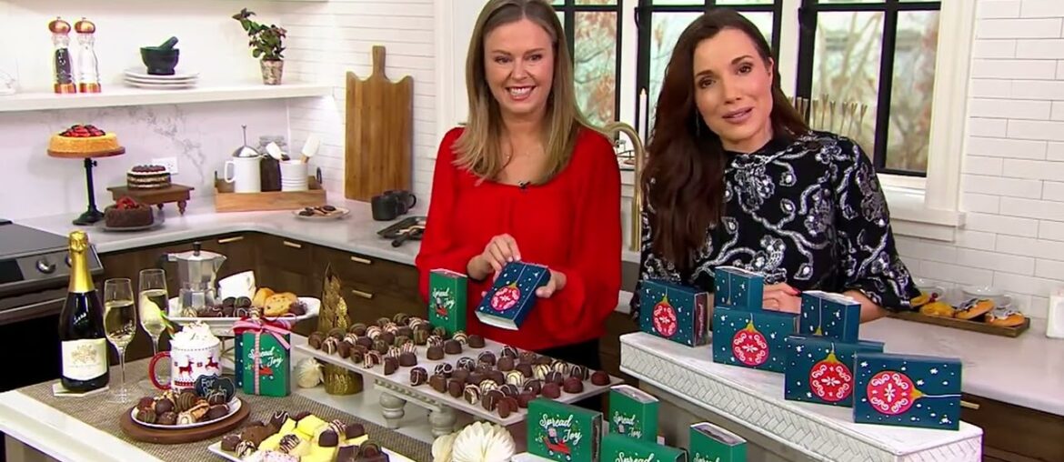 Harry & David (12) 6 Count Gourmet Assorted Truffle Boxes on QVC