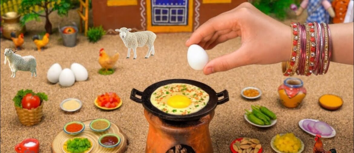 Egg Potato French | Miniature Egg + Potato French Recipe| Very Easy And Tasty Recipe| Mini Foods|