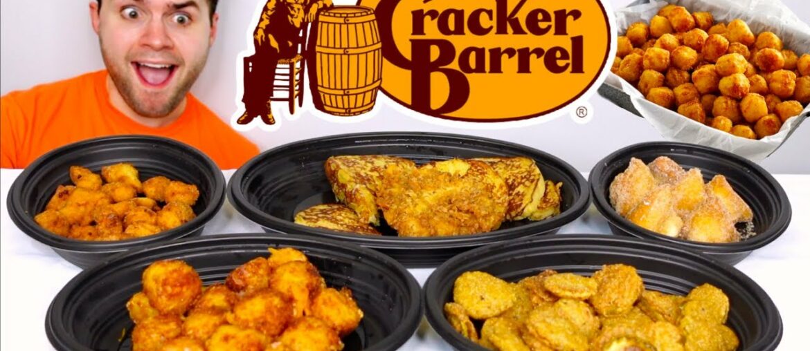 Cracker Barrel just dropped 8 NEW MENU ITEMS! Appetizers and Entrees REVIEW! Cracker Barrel just dropped 8 NEW MENU ITEMS! Appetizers and Entrees REVIEW!
