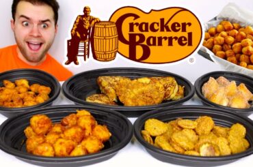Cracker Barrel just dropped 8 NEW MENU ITEMS! Appetizers and Entrees REVIEW!