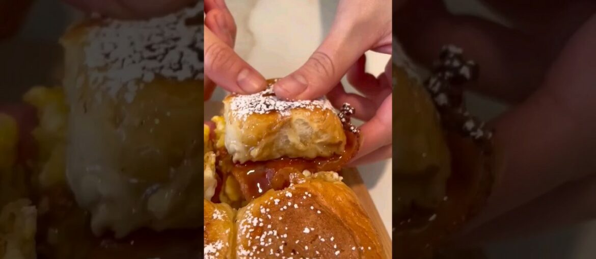 French Toast Sliders #shorts #food #frenchtoast #sliders French Toast Sliders #shorts #food #frenchtoast #sliders