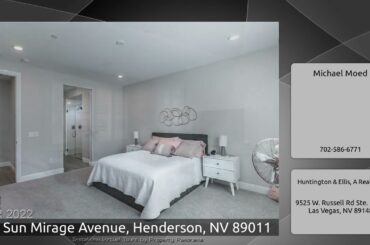 25 Sun Mirage Avenue, Henderson, NV 89011