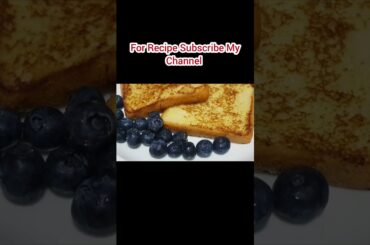 French Toast Recipe||Breakfast Recipe #shorts #viral #shortvideo #breakfast #frenchtoast #shorts