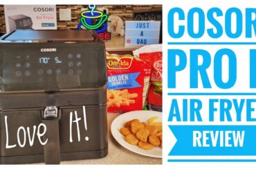 NEW! COSORI Pro II Air Fryer Oven Combo 5.8 Qt Max XL        I LOVE One Touch Presets Best Part!!