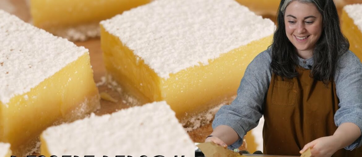 How To Make Lemon Bars with Claire Saffitz | Dessert Person How To Make Lemon Bars with Claire Saffitz | Dessert Person
