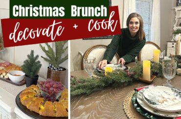 BEST CHRISTMAS BRUNCH DECORATE & RECIPES | HOLIDAY PARTY PREP | CHRISTMAS TABLESCAPE