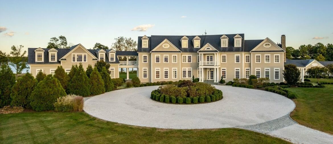 Listed at $12.5M! A palatial mega mansion on over 91 acre has everything in Saint Michaels, Maryland