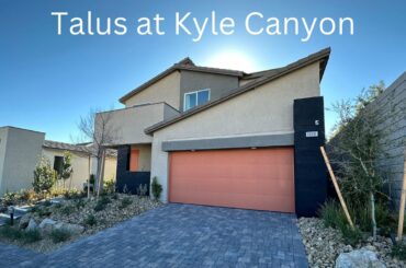 Modern Homes For Sale Northwest Las Vegas, Kyle Canyon | Talus by KB Homes - 3066 Model Tour $496k+