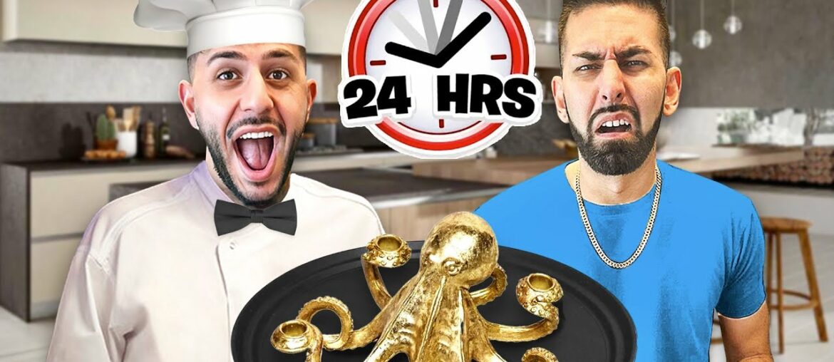 I Hired BRAWADIS As My Personal CHEF For 24 Hours!!!