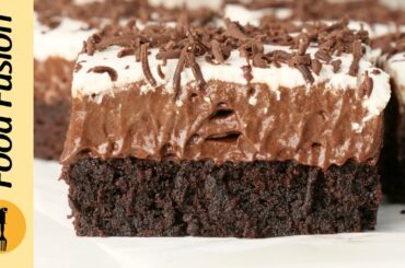 French Silk Brownie Recipe by Food Fusion