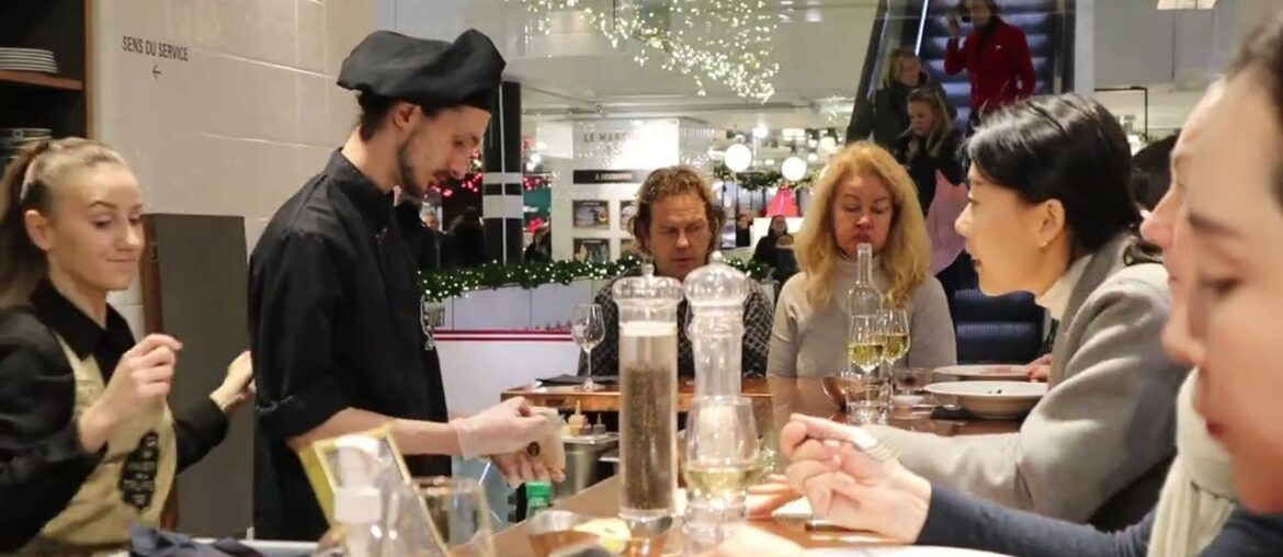 Parisian Lifestyle and Street Style, Dec 22-Shopping, dining & more-Le Gourmet in Galeries Lafayette