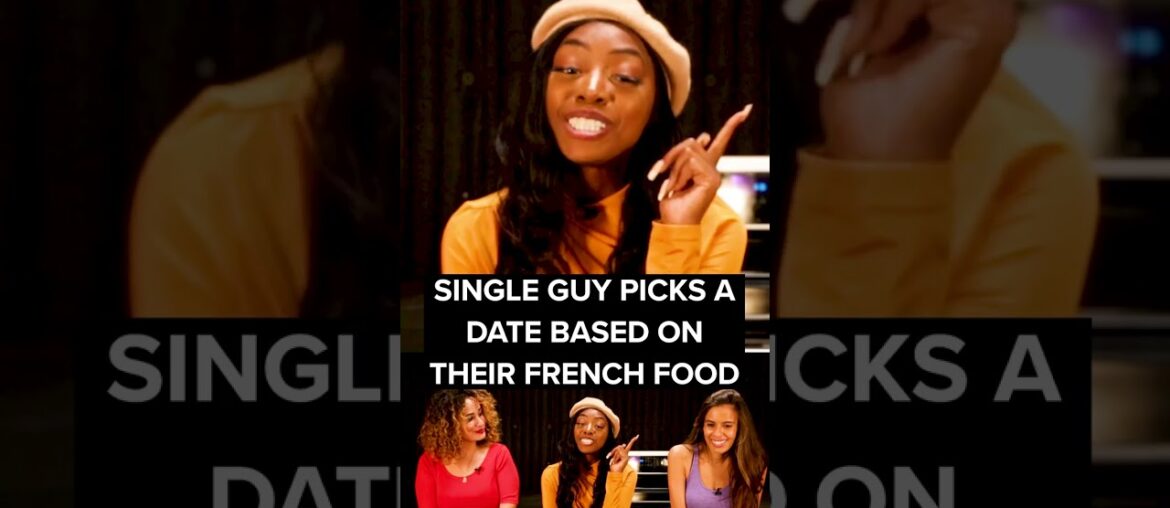 French Guy Picks A Date Based On Their French Food Part 2 #shorts