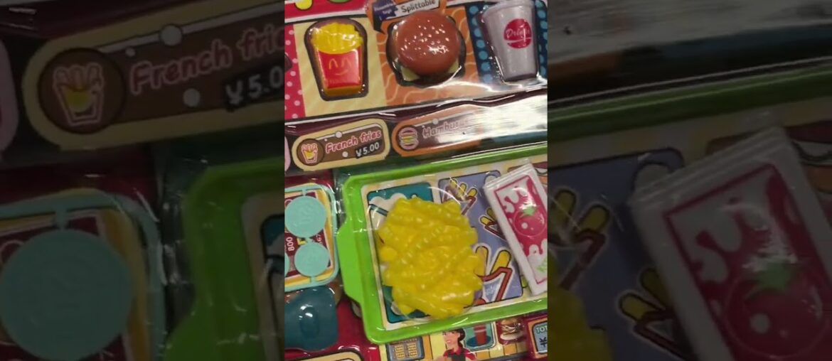 FUNNY FOODS BURGER TOYS FOR KIDS|FOOD FUN FRENCH FRIES SANDWICH HAMBURGER DRINK|DUMMY GOURMET KIDS