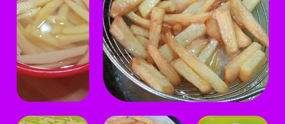 Crispy French Fries chaat || Spicy French Fries || Potato Chaat ||