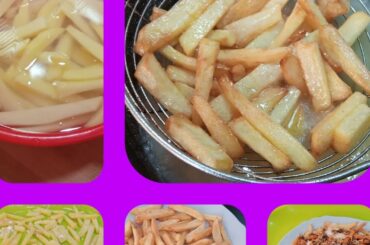 Crispy French Fries chaat || Spicy French Fries || Potato Chaat ||