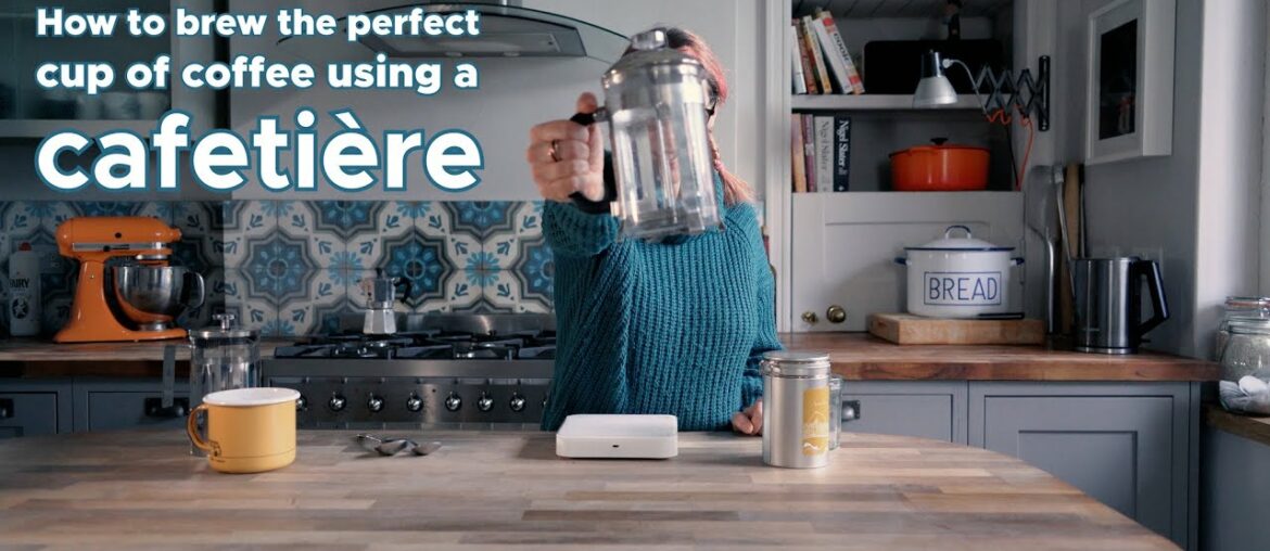 How to brew the perfect cup of coffee using a cafetiere or french press