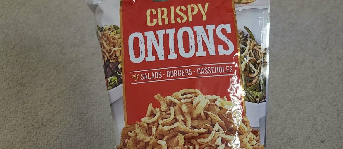 Costco Sale Item Review Fresh Gourmet Crispy Onions Taste Test