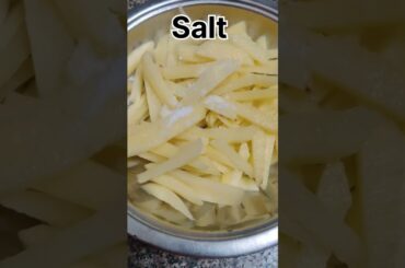 Crispy French Fries Recipe | #shorts #youtubeshorts