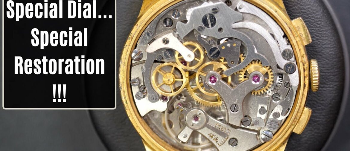 Restoring a Venus 188 Telda Chronograph - Unique Dial !!!