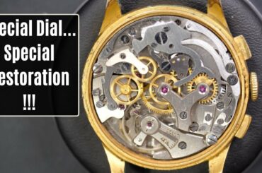 Restoring a Venus 188 Telda Chronograph - Unique Dial !!!