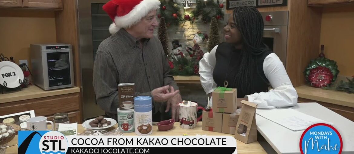 St. Louis Magazine’s George Mahe gave us yummy cookies and cocoa pairings