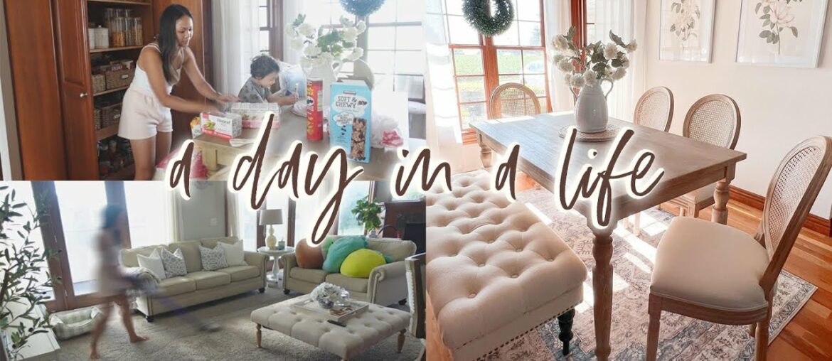 A DAY IN A LIFE: NEW DINING CHAIRS & ORGANIZING THE PANTRY | Charmaine Dulak