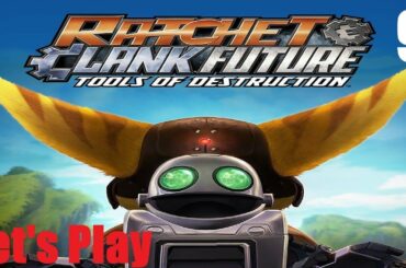 Ratchet and Clank Future Tools Of Destruction - Let's Play Part 9: Taking The Gyro-Cycle For a Spin