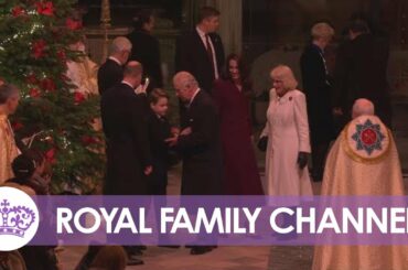 Royal Family Unite at Kate’s Christmas Carol Service