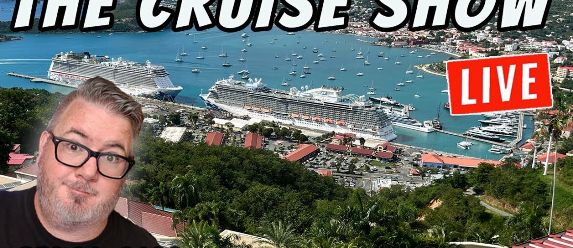 THE CRUISE SHOW LIVE - SKY PRINCESS RECAP, JENNY CRUISE INJURY, NEW ZEALAND CRUISE, Q&A