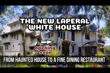 LAPERAL HAUNTED WHITE HOUSE IS NOW A RESTAURANT! || Joseph's fine dining Restaurant in Baguio City