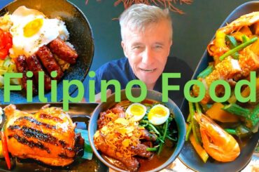 Thai Friends Try FILIPINO FOOD For The FIRST TIME! Kalamansi Kafe