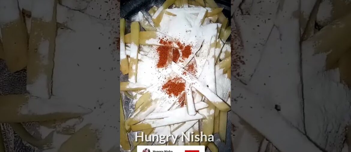 Chrispy French Fries// French Fries Recipe // Hungry Nisha