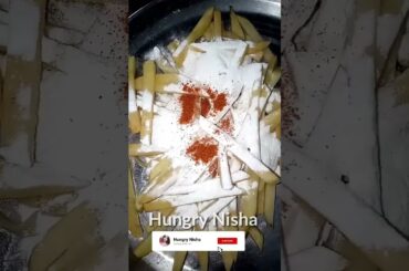 Chrispy French Fries// French Fries Recipe // Hungry Nisha