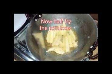 French Fries Recipe || Easy way to cook at home #short #subscribe #youtubeshorts