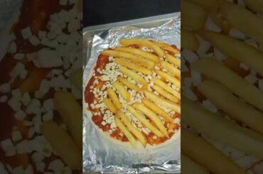 street food @home day41 #french fries pizza