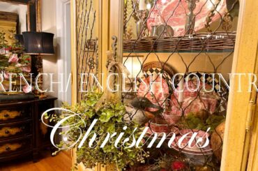 GORGEOUS FRENCH/ENGLISH COUNTRY CHRISTMAS COLLECTION ~ CHRISTMAS DINING ~ GOLDEN PEARS & SILVER