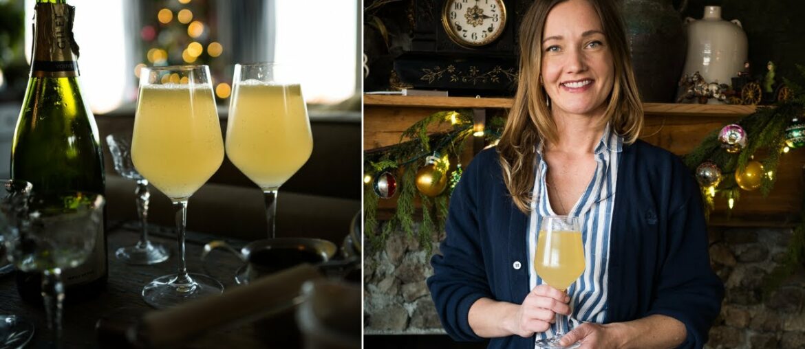 Shaye's Favorite Cocktail | French 75 with Honey | Holiday Cocktail