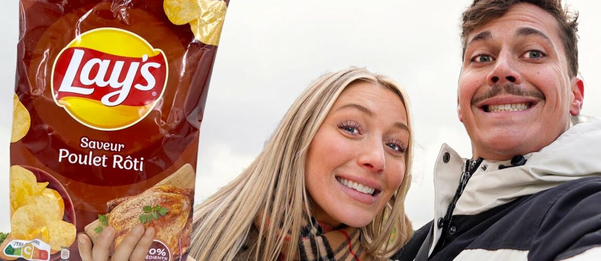 AMERICANS try FRENCH food IN FRANCE!!